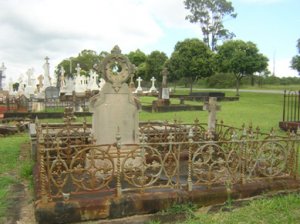 Our first burial - Bernard McHugh